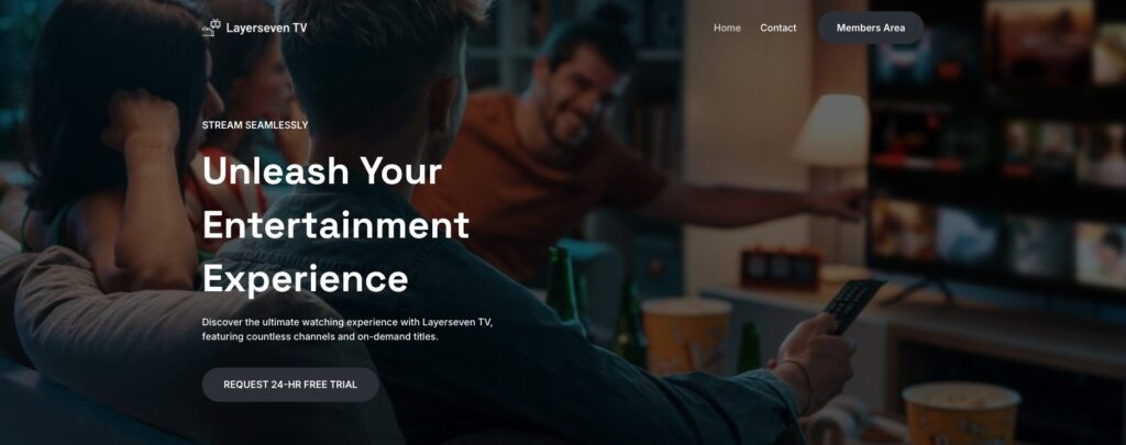 Layerseven TV Homepage 1
